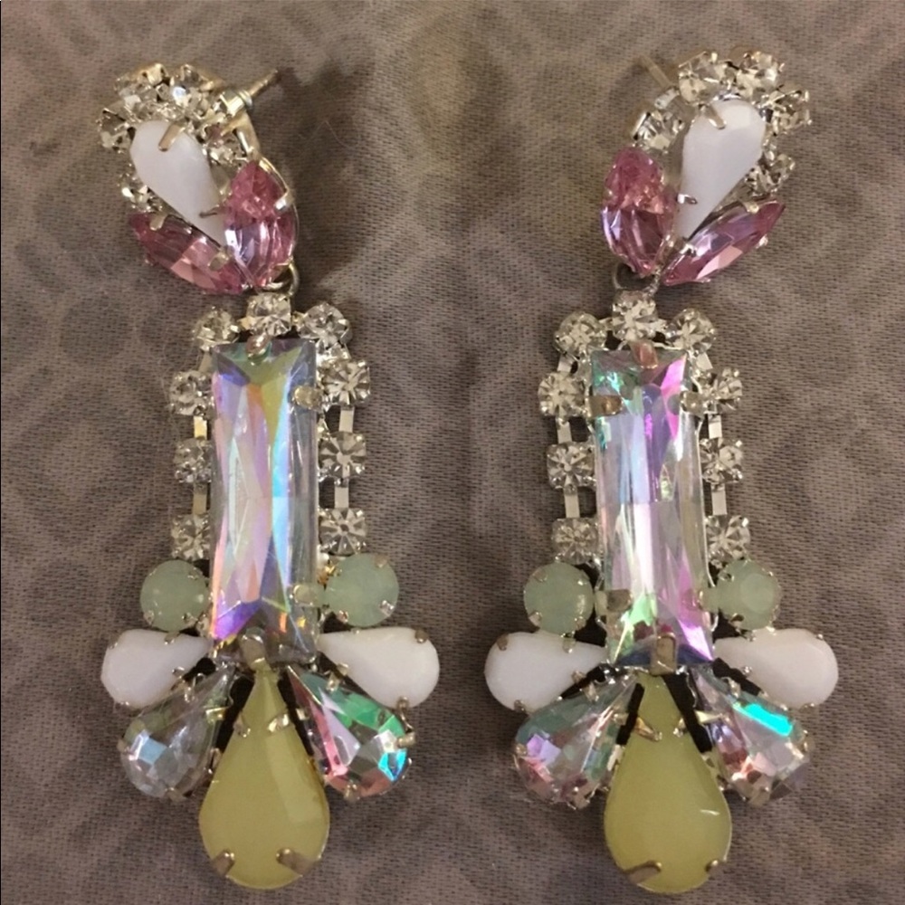 Aurora Borealis Earrings- Great for Prom/Weddings